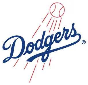 LA Dodgers decal