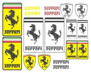 Ferrari Decals decal